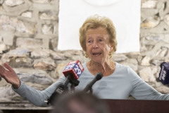 December 6, 2022: Sen. Hughes, along with other elected officials and philanthropist Athena Karabots, joined Whitemarsh Township officials today to celebrate the purchase and acquisition of the Abolition Hall and Corson Tract properties near Germantown Pike in Montgomery County. The 19th century buildings once hosted meetings that attracted the most famed abolitionists of the day.  In November, Whitemarsh Township, the Whitemarsh Art Center and the Karabots Foundation completed the purchase and preservation of the property which will be renovated as the new home for the art center.