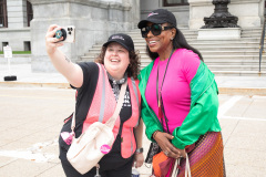 May 14, 2022: Sen. Hughes and his wife, acclaimed actor and activist Sheryl Lee Ralph, participated  in the abortion rights “Day of Action” on the steps of the PA Capitol in Harrisburg where more than 1,000 people gathered to defend bodily autonomy.