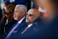September 28, 2022: State Senators Anthony Williams,  Vincent Hughes and Sharif Street presented a $1.8 million mock check to the African Cultural Alliance of North America (ACANA.) The funding is made possible through the American Rescue Plan Act, and will support the creation of ACANA’s Africatown project.