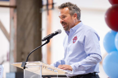 July 9, 2024: Sen. Hughes attends ribbon-cutting for the “Alan Horwitz Sixth Man Center,”  the culmination of more than a decade of effort that delivered a $43 million investment in Philadelphia’s youth contained in a 100,000-square-foot basketball and education facility in the city’s Nicetown neighborhood.