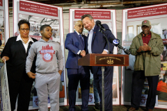 March 31, 2022: Continuing his focus on reinvesting in communities to revitalize neighborhoods, Senator Hughes guided a $2.5 million state investment to Philadelphia Youth Basketball (PYB) or the development of the Alan Horwitz ‘Sixth Man’ Center.