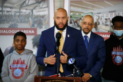 March 31, 2022: Continuing his focus on reinvesting in communities to revitalize neighborhoods, Senator Hughes guided a $2.5 million state investment to Philadelphia Youth Basketball (PYB) or the development of the Alan Horwitz ‘Sixth Man’ Center.