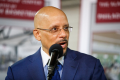 March 31, 2022: Continuing his focus on reinvesting in communities to revitalize neighborhoods, Senator Hughes guided a $2.5 million state investment to Philadelphia Youth Basketball (PYB) or the development of the Alan Horwitz ‘Sixth Man’ Center.