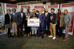 March 31, 2022: Continuing his focus on reinvesting in communities to revitalize neighborhoods, Senator Hughes guided a $2.5 million state investment to Philadelphia Youth Basketball (PYB) or the development of the Alan Horwitz ‘Sixth Man’ Center.