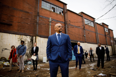 March 31, 2022: Continuing his focus on reinvesting in communities to revitalize neighborhoods, Senator Hughes guided a $2.5 million state investment to Philadelphia Youth Basketball (PYB) or the development of the Alan Horwitz ‘Sixth Man’ Center.