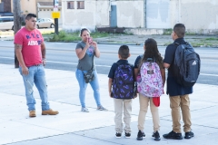 September 3, 2019: Sen. Hughes, along with firefighters from Philadelphia’s Engine Co. 59, welcomed students for the first day back to school at E.W. Rhodes School in Philadelphia