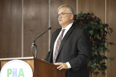 September 4, 2024: Sen. Hughes joined Philadelphia Mayor Cherelle Parker and other city officials yesterday to announce that the Philadelphia Housing Authority has reached an agreement with a negligent landlord to purchase the dilapidated Brith Sholom apartment building in Wynnefield Heights.