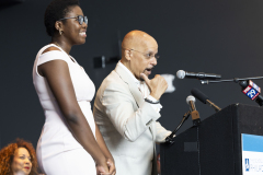 August 16, 2024: Sen. Hughes today joined local officials, community leaders, students, and parents today for the ribbon cutting at the new Lewis C. Cassidy Academics Plus School in Overbrook.