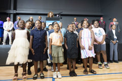 August 16, 2024: Sen. Hughes today joined local officials, community leaders, students, and parents today for the ribbon cutting at the new Lewis C. Cassidy Academics Plus School in Overbrook.