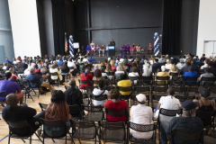 August 16, 2024: Sen. Hughes today joined local officials, community leaders, students, and parents today for the ribbon cutting at the new Lewis C. Cassidy Academics Plus School in Overbrook.