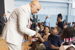 August 16, 2024: Sen. Hughes today joined local officials, community leaders, students, and parents today for the ribbon cutting at the new Lewis C. Cassidy Academics Plus School in Overbrook.