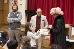 December 21, 2022: State Senator Vincent Hughes teams up with wife, actress and activist Sheryl Lee Ralph, to host their “Smart Santa” event.