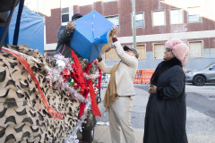 December 21, 2022: State Senator Vincent Hughes teams up with wife, actress and activist Sheryl Lee Ralph, to host their “Smart Santa” event.