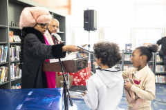 December 21, 2022: State Senator Vincent Hughes teams up with wife, actress and activist Sheryl Lee Ralph, to host their “Smart Santa” event.