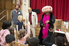 December 21, 2022: State Senator Vincent Hughes teams up with wife, actress and activist Sheryl Lee Ralph, to host their “Smart Santa” event.