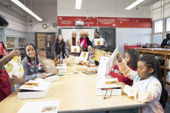 December 21, 2022: State Senator Vincent Hughes teams up with wife, actress and activist Sheryl Lee Ralph, to host their “Smart Santa” event.