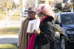 December 21, 2022: State Senator Vincent Hughes teams up with wife, actress and activist Sheryl Lee Ralph, to host their “Smart Santa” event.