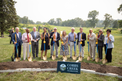 July 17, 2023: Cobb Creek Golf Course Groundbreaking