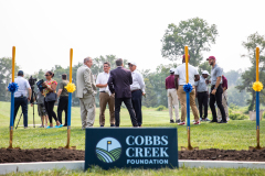 17 de julio de 2023: Inauguración del campo de golf Cobb Creek
