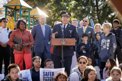 October 11, 2024: Pennsylvania State Senator Jimmy Dillon (D, Philadelphia) and Senate Democratic Appropriations Chair Senator Vincent Hughes, have successfully secured $5 million in grant funding for the Philadelphia Police Department allowing public safety improvements across Philadelphia and an additional $200,000 grant for the Philadelphia Police Foundation to install high-quality surveillance cameras in key Northeast Philadelphia locations.