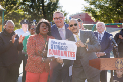 October 11, 2024: Pennsylvania State Senator Jimmy Dillon (D, Philadelphia) and Senate Democratic Appropriations Chair Senator Vincent Hughes, have successfully secured $5 million in grant funding for the Philadelphia Police Department allowing public safety improvements across Philadelphia and an additional $200,000 grant for the Philadelphia Police Foundation to install high-quality surveillance cameras in key Northeast Philadelphia locations.