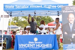 Agosto 17, 2019: Senator Hughes partners with  the Honorable Councilman Curtis Jones Jr of and the Honorable PA State Representative Morgan Cephas to host the annual District Day celebration.