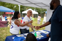 Agosto 17, 2019: Senator Hughes partners with  the Honorable Councilman Curtis Jones Jr of and the Honorable PA State Representative Morgan Cephas to host the annual District Day celebration.v