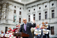 April 13, 2022: Senator Vincent Hughes hosts Toddlers to Tassels: A Rally to Fully & Fairly Fund Education.