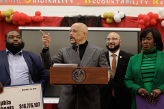 December 10, 2024: Senator Vincent Hughes and Representative Jordan Harris, Democratic Appropriation Chairs for the state Senate and House, announced $175 million in grant funding for repairs and renovations to Pennsylvania school buildings. The funding comes from the Public School Facility Improvement Grant Program, a new grant program that was established during FY23-24 budget negotiations.