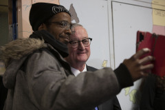 February 2, 2023 :: Senator Hughes presented a Redevelopment Assistance Capital Program (RACP) grant check for a project involving the renovation of the Shepard Recreation Center, which features improvements to the outdoor site.