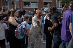 September 5, 2023: Today was #BacktoSchool for the School District of Philadelphia students. Senator Hughes stopped by Bluford Elementary and Morton McMichael to welcome the students back and get them excited for the year ahead! Music was playing, bells were ringing, and the community was out to support our students.