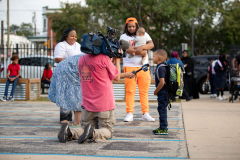September 5, 2023: Today was #BacktoSchool for the School District of Philadelphia students. Senator Hughes stopped by Bluford Elementary and Morton McMichael to welcome the students back and get them excited for the year ahead! Music was playing, bells were ringing, and the community was out to support our students.