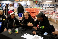 December 21, 2019: Senator Hughes and Sheryl Lee Ralph-Hughes partnered with Share Food Program to help feed local school children during holiday break