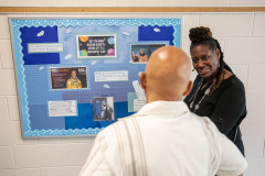 September 1, 2023: Senator Hughes toured Guion S. Bluford Tour in West Philadelphia to kick off the 2023-2024 back to school season.