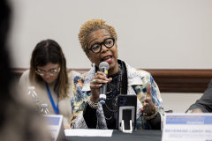 Marzo 14, 2025: Senator Vincent Hughes convened a group of lawmakers and community healthcare leaders to discuss how Black Pennsylvanians could be impacted by proposed health insurance cuts that were introduced by Congressional Republicans earlier this week.  