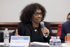 Marzo 14, 2025: Senator Vincent Hughes convened a group of lawmakers and community healthcare leaders to discuss how Black Pennsylvanians could be impacted by proposed health insurance cuts that were introduced by Congressional Republicans earlier this week.  