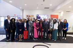 March 14, 2025: Senator Vincent Hughes convened a group of lawmakers and community healthcare leaders to discuss how Black Pennsylvanians could be impacted by proposed health insurance cuts that were introduced by Congressional Republicans earlier this week.  