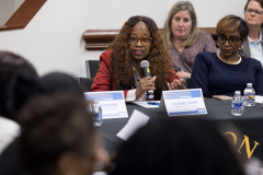 March 14, 2025: Senator Vincent Hughes convened a group of lawmakers and community healthcare leaders to discuss how Black Pennsylvanians could be impacted by proposed health insurance cuts that were introduced by Congressional Republicans earlier this week.  