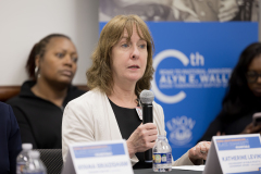 March 14, 2025: Senator Vincent Hughes convened a group of lawmakers and community healthcare leaders to discuss how Black Pennsylvanians could be impacted by proposed health insurance cuts that were introduced by Congressional Republicans earlier this week.  