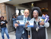 September 23, 2015: Senator Hughes hit the streets in West Philadelphia along the Market-Frankford Line to spread the word: Low-cost, high quality health insurance is here! Over 500,000 working adults are now eligible for health insurance thanks to the expansion of Medicaid in Pennsylvania under the Affordable Care Act.
