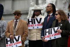 March 21, 2023 – State Senator Vincent Hughes and State Representatives Benjamin Waxman and Malcolm Kenyatta held a  joint press conference  announcing the filing of a bill that will repeal the felony sentencing enhancement for people living with HIV who are charged with prostitution and related offenses.