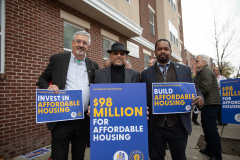 Noviembre 17, 2023: Senator Hughes hosted a press conference on Viernes at 1PM to celebrate the new affordable housing investments that were awarded through the Housing Options Program. We’d like to invite all members to join us to call attention to the new funding and the need for more investments in affordable housing throughout PA.