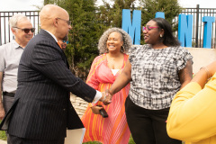 April 14, 2022: Sen. Hughes held a news conference in the Mantua neighborhood of Philadelphia to outline his $2.27 billion proposal to expand affordable housing across Pennsylvania.