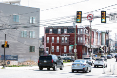 April 14, 2022: Sen. Hughes held a news conference in the Mantua neighborhood of Philadelphia to outline his $2.27 billion proposal to expand affordable housing across Pennsylvania.