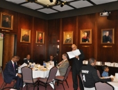Senator Hughes hosts an Infrastructure Meeting at St Joes University  :: December 2011