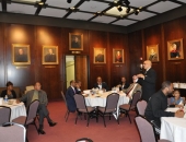 Senator Hughes hosts an Infrastructure Meeting at St Joes University  :: December 2011
