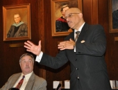 Senator Hughes hosts an Infrastructure Meeting at St Joes University  :: December 2011
