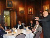 Senator Hughes hosts an Infrastructure Meeting at St Joes University  :: December 2011