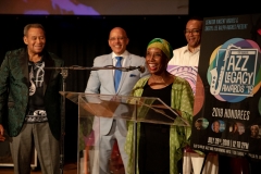 July 26, 2019: Senator Hughes and Sheryl Lee Ralph-Hughes host 4th Annual Jazz Legacy Awards.  This year's honorees, Bernard Purdie, Helen Haynes, Gloria Galante, and Germaine Ingram, through their artistic accomplishments, prove that the genius of this music, created on these shores, infused with the toil, strife, and ultimate triumph of the African American journey, is a mirror image of what is best in the humanity of the American story.