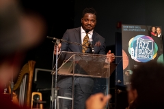 26 de julio de 2019: El senador Hughes y Sheryl Lee Ralph-Hughes son los anfitriones de la 4ª edición de los premios anuales Jazz Legacy Awards.  Los galardonados de este año, Bernard Purdie, Helen Haynes, Gloria Galante y Germaine Ingram, a través de sus logros artísticos, demuestran que el genio de esta música, creada en estas costas, impregnada del esfuerzo, la lucha y el triunfo final del viaje afroamericano, es un reflejo de lo mejor de la humanidad de la historia estadounidense.